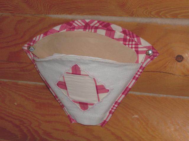 Suodatinpusseille tasku